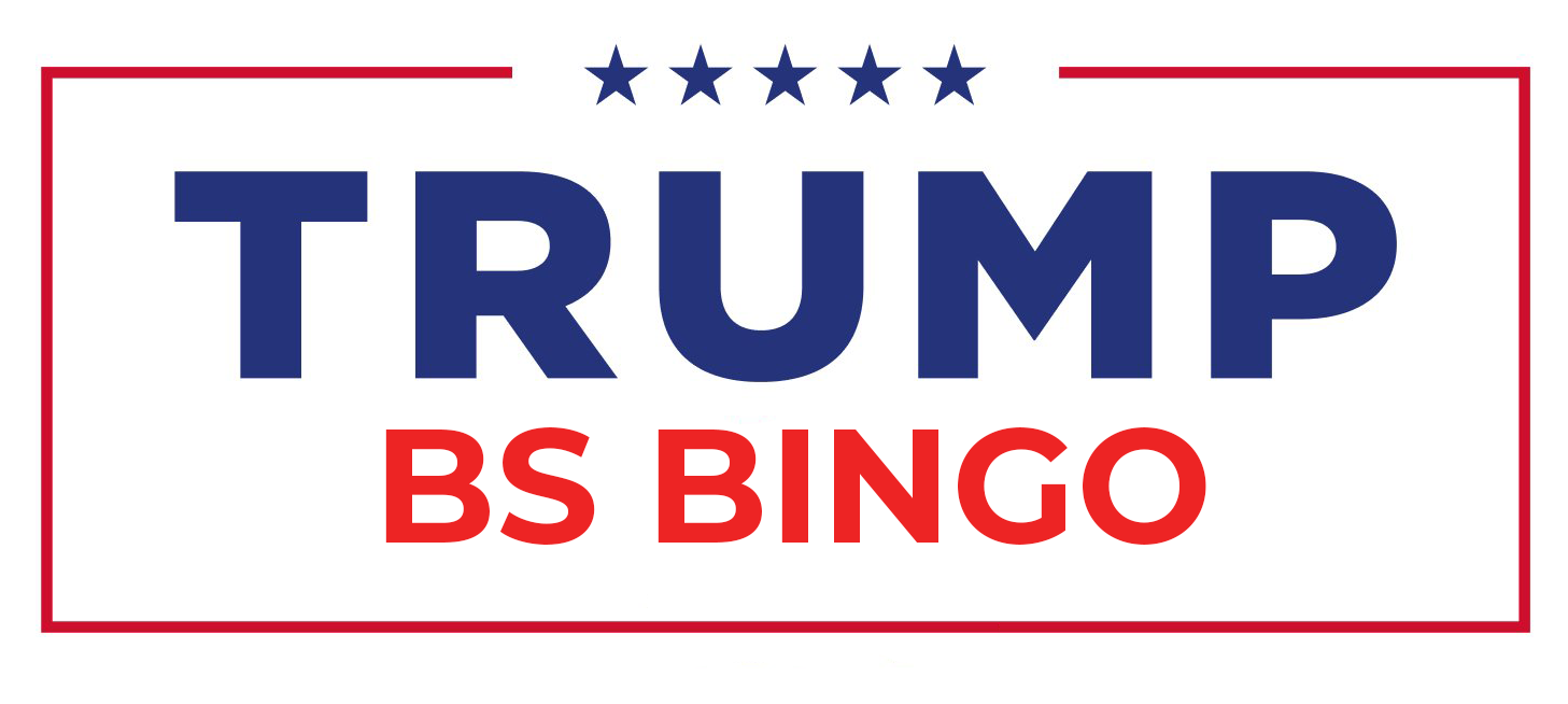 Trump BS Bingo